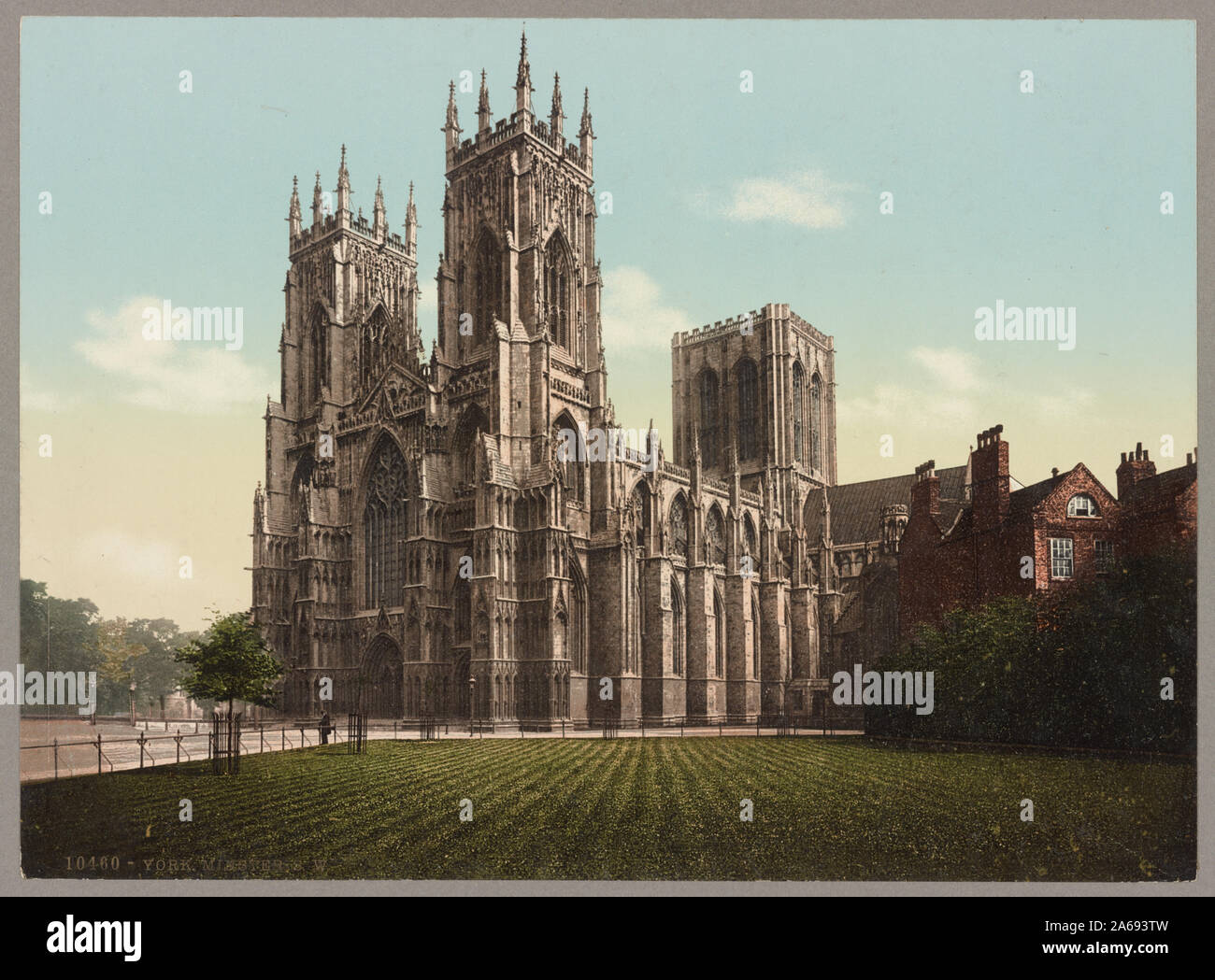 La cathédrale de York. S.W. Banque D'Images