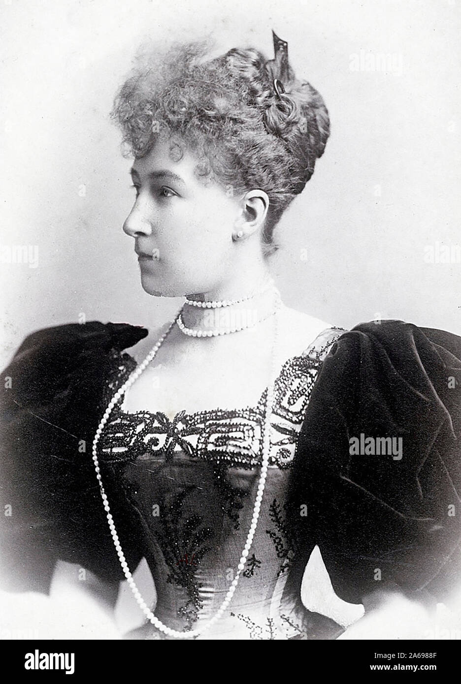 La princesse Stéphanie, vers 1885 Banque D'Images