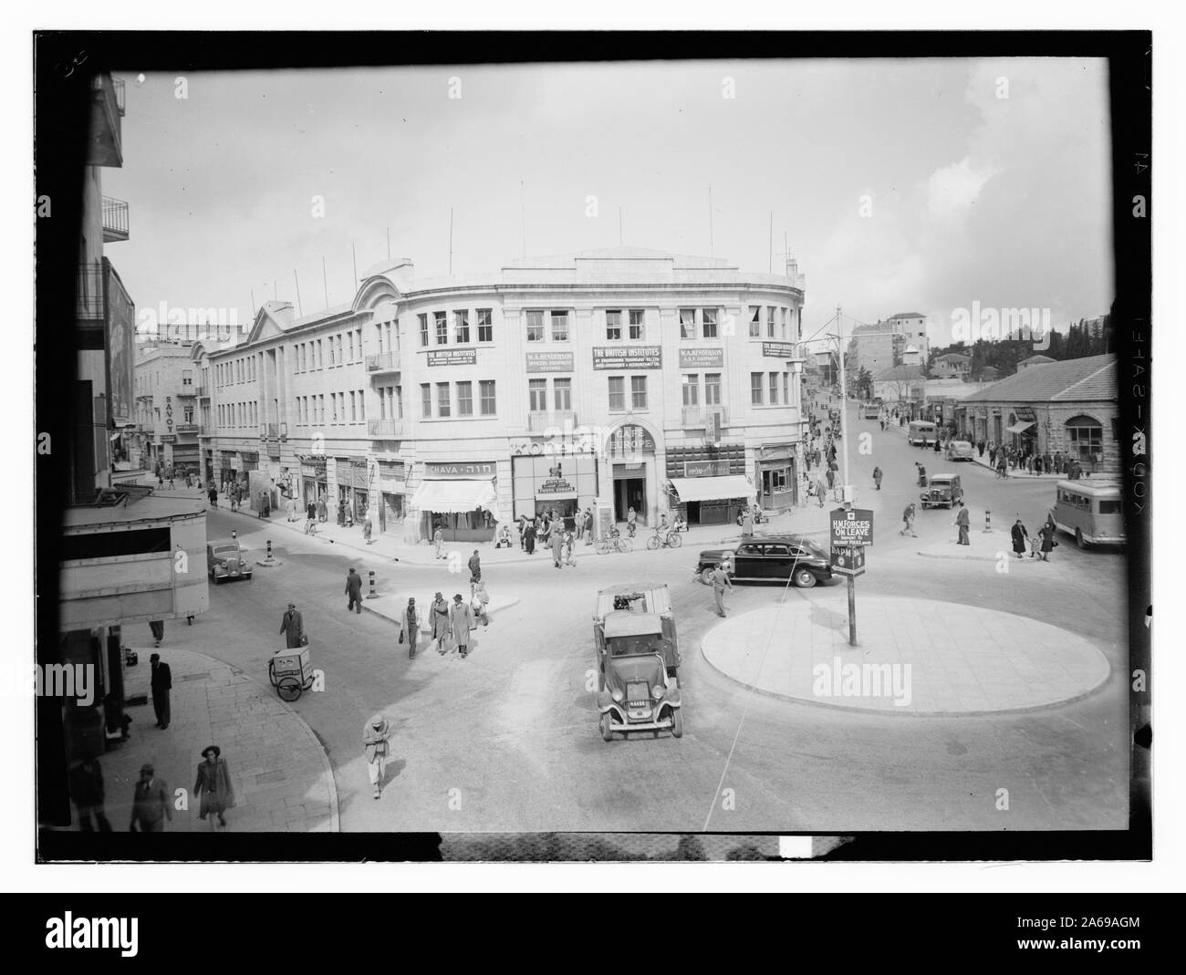 Place de Sion, Jérusalem Banque D'Images