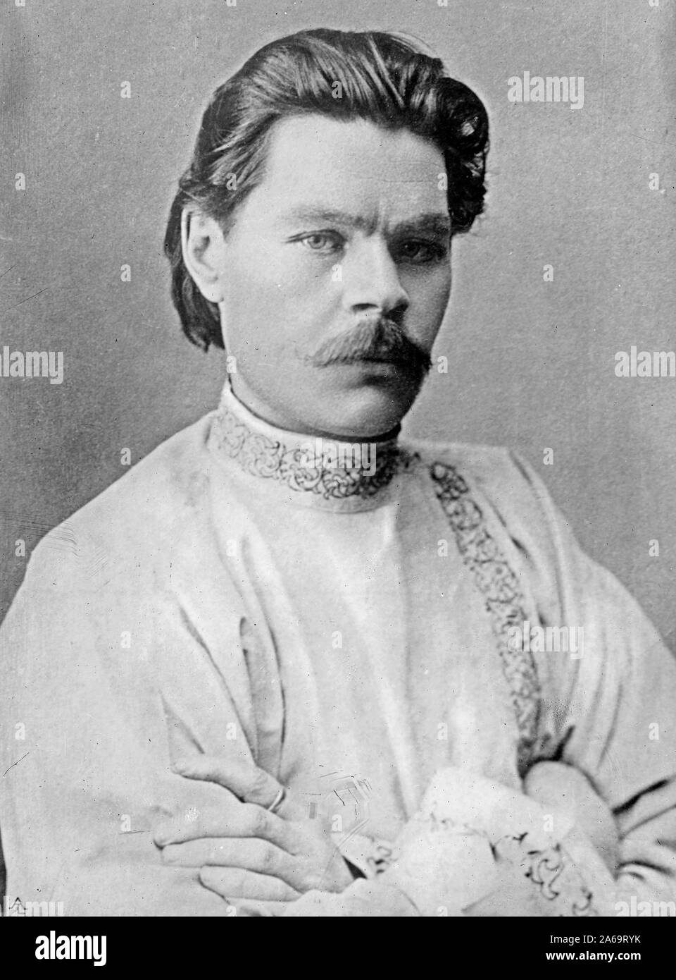 Maxime Gorki 27 1910 Banque D'Images