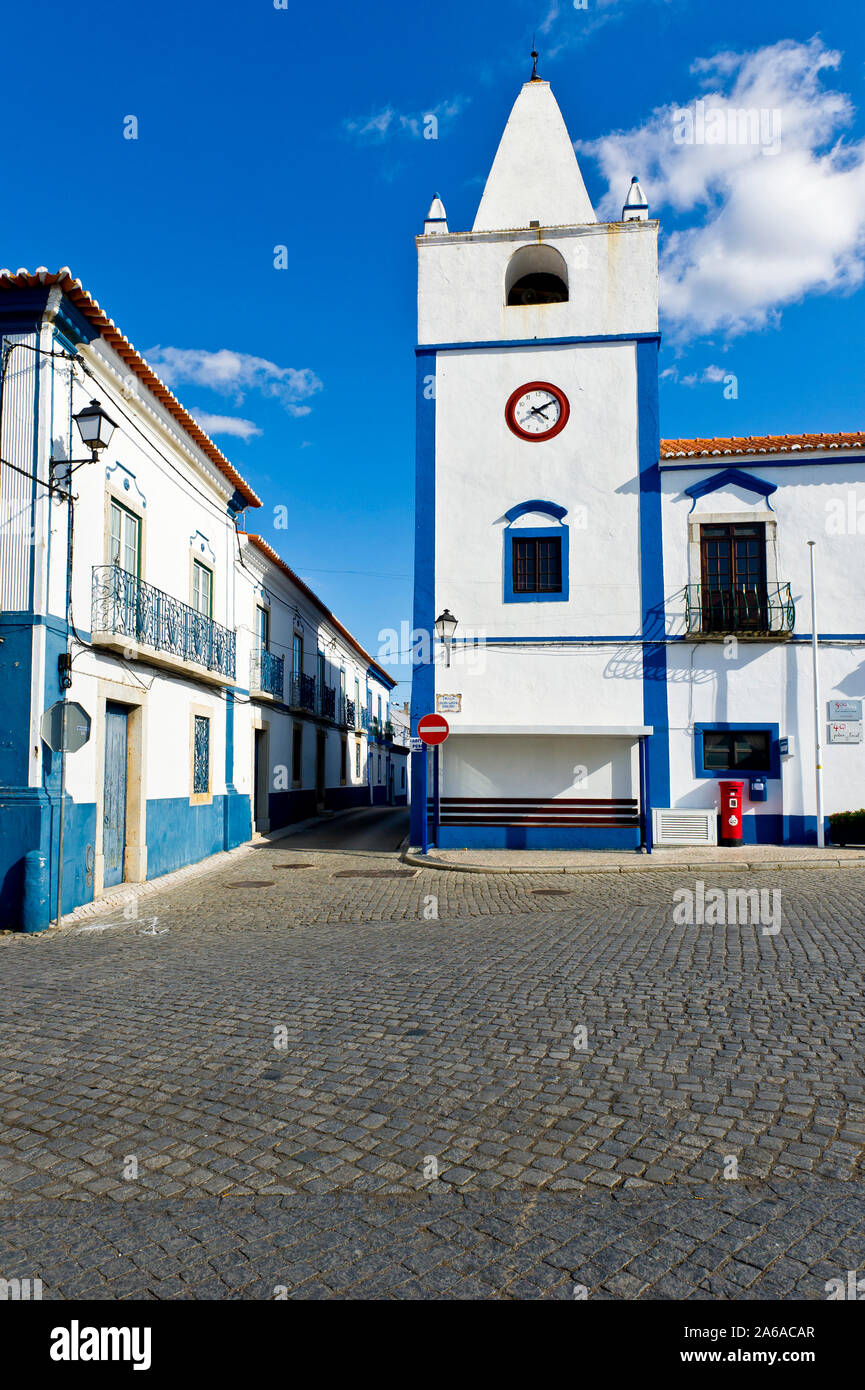 Le Village de Torrao, région de l'Alentejo, Portugal Banque D'Images
