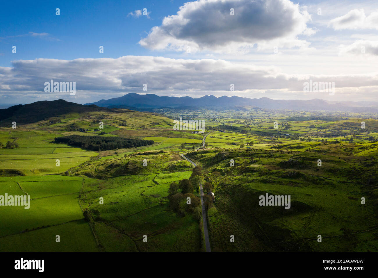 Le Slieve Croob de Ain et Franche-comté, Banque D'Images