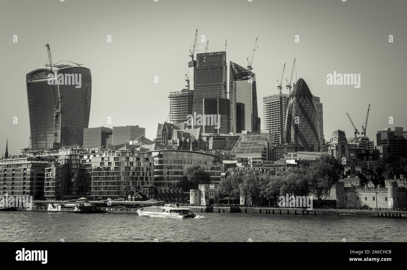 Panorama de Londres Banque D'Images