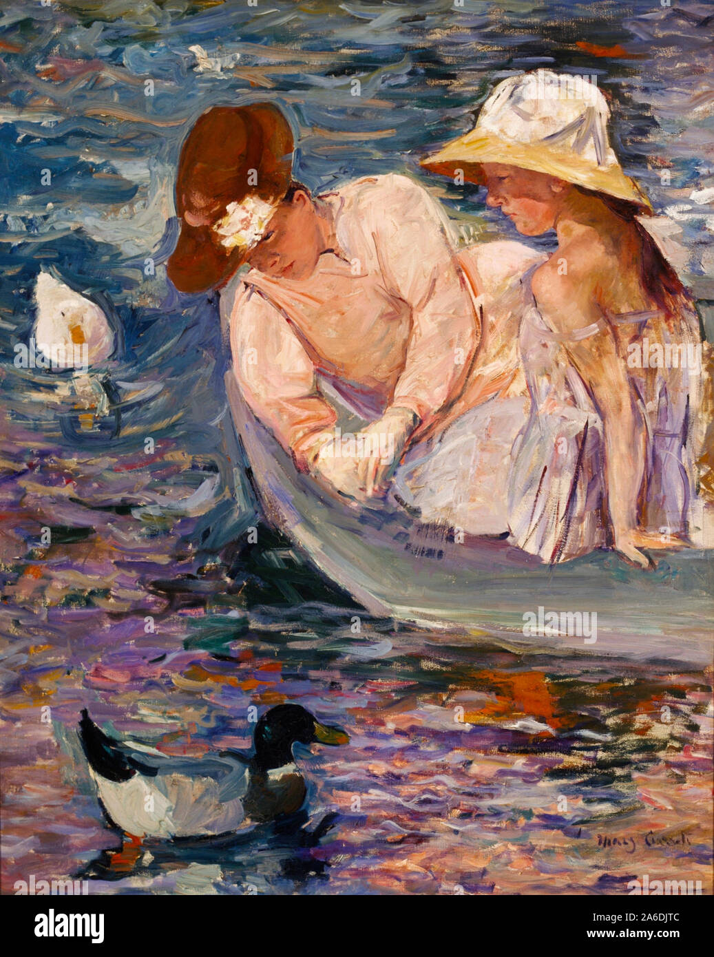 Summertime - Mary Cassatt, 1894 Banque D'Images