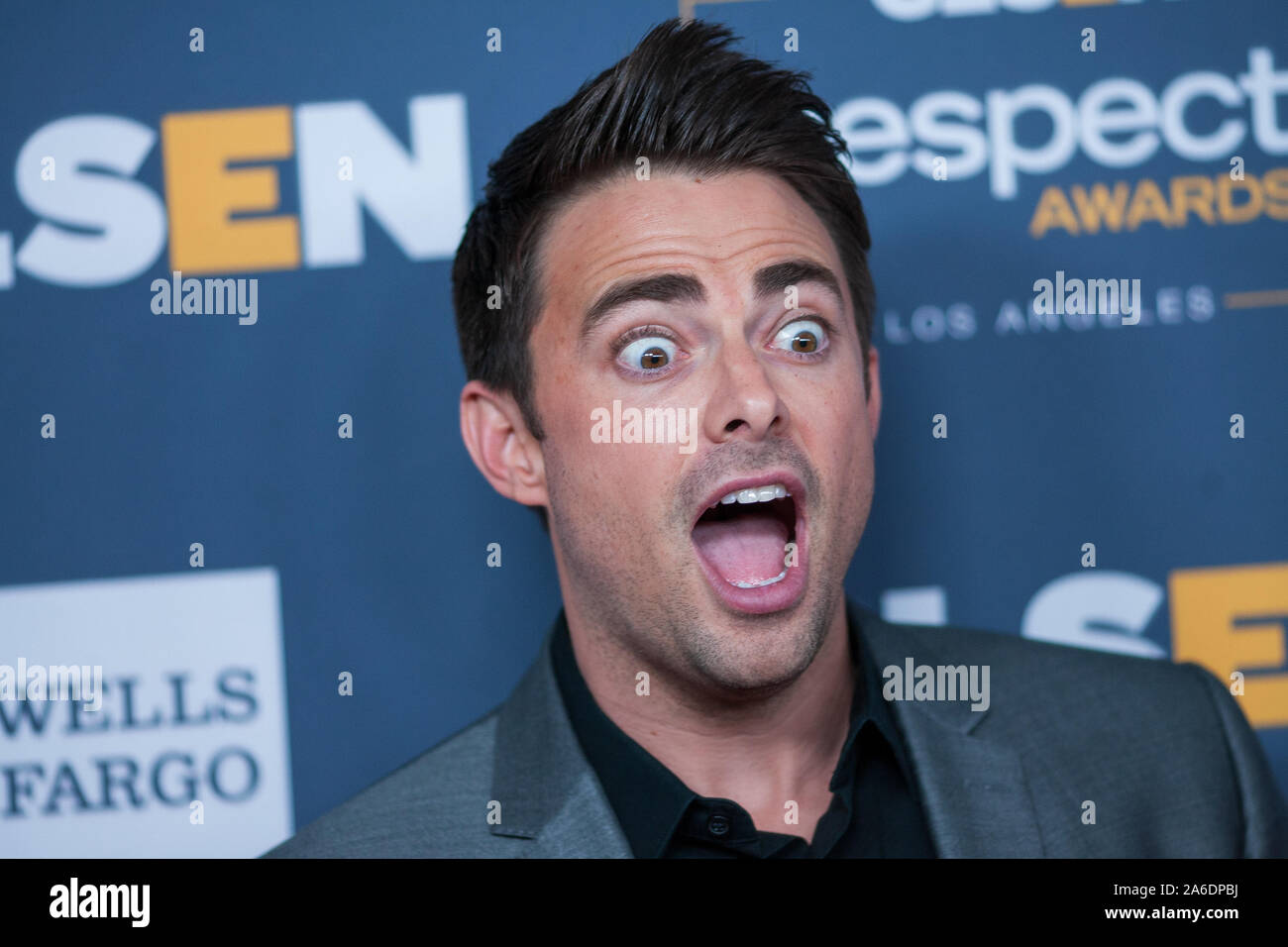 Los Angeles, CA. 18 Oct, 2019. Jonathan Bennett lors du GLSEN Respect Awards au Beverly Wilshire à Beverly Hills, Californie le 25 octobre 2019. Crédit : Tony Forte/media/Alamy Punch Live News Banque D'Images