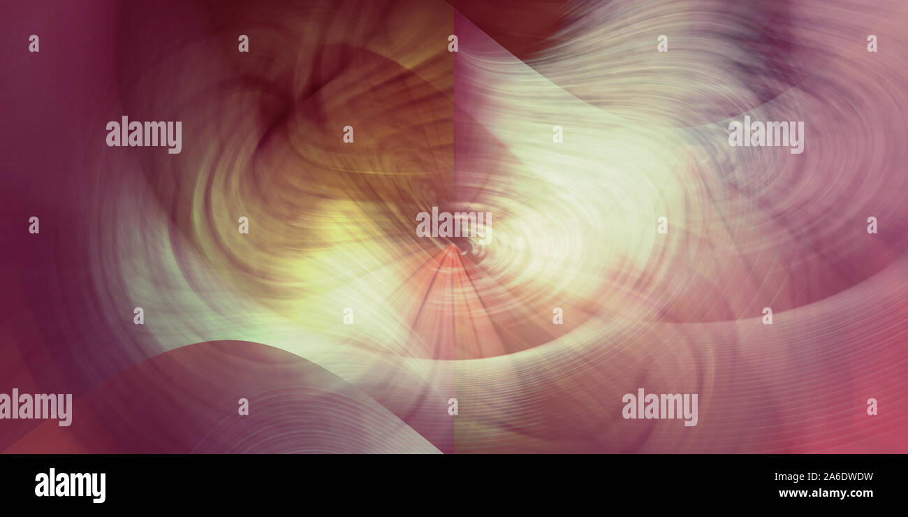 Portail Galaxie Science-fiction futuriste Résumé Contexte Banque D'Images