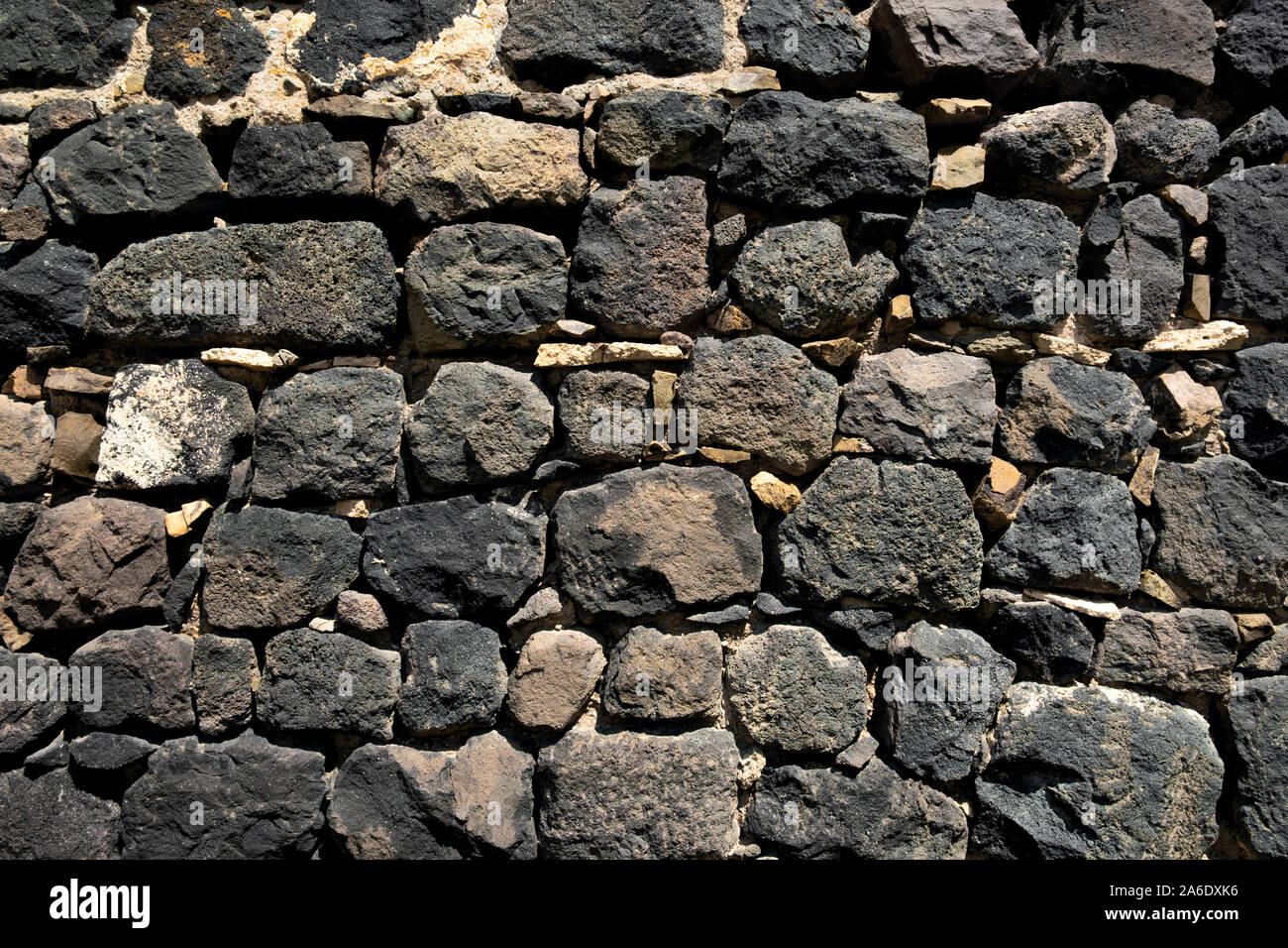 Mur en pierre ancienne Banque D'Images