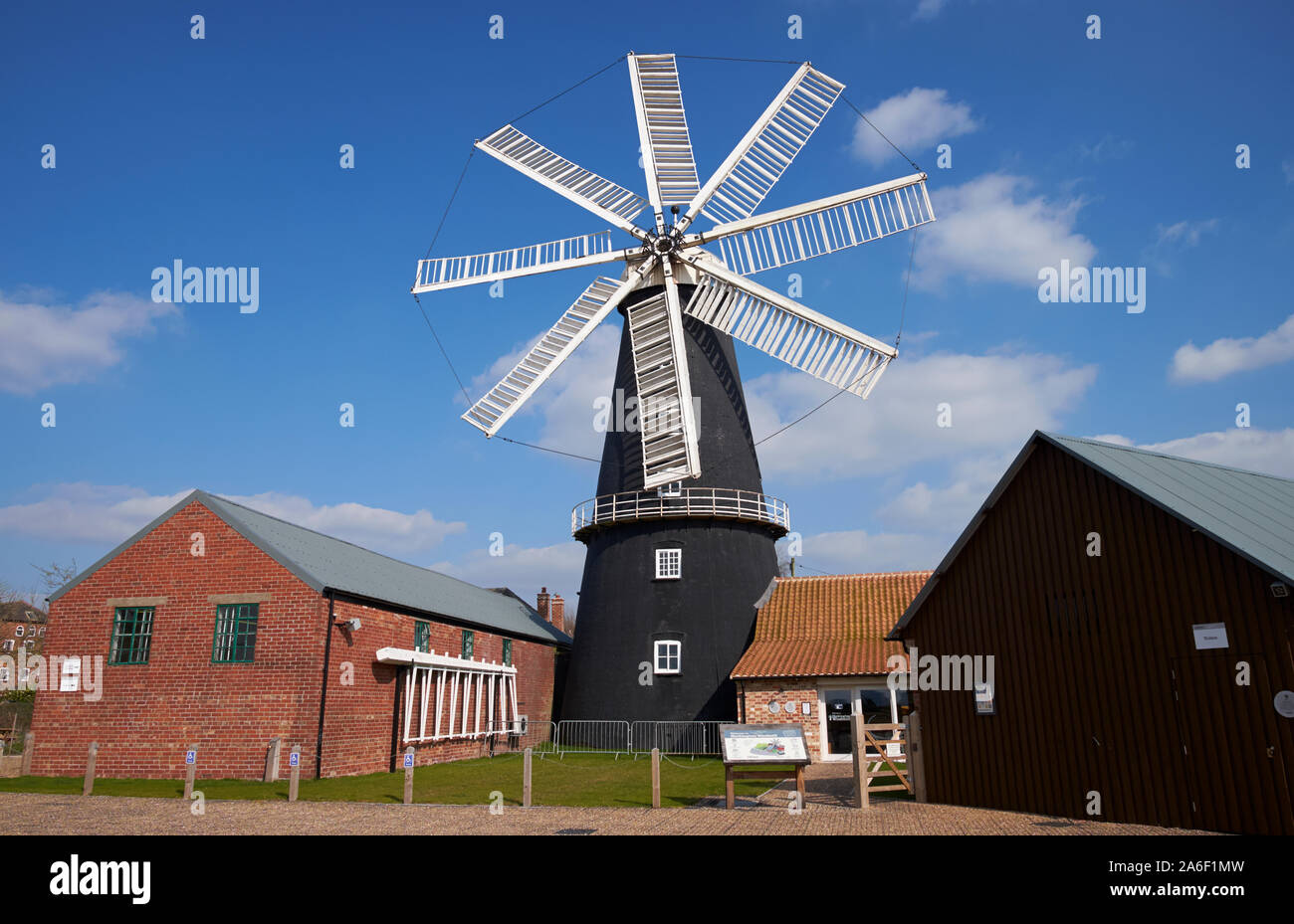 Moulin Heckington, Heckington, Lincolnshire, Angleterre Banque D'Images