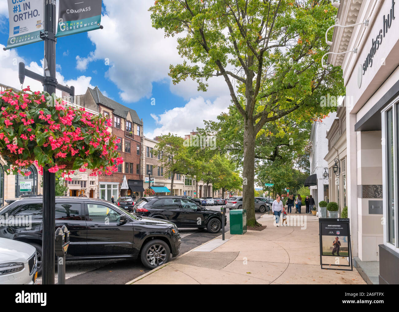 Greenwich street Banque de photographies et d’images à haute résolution