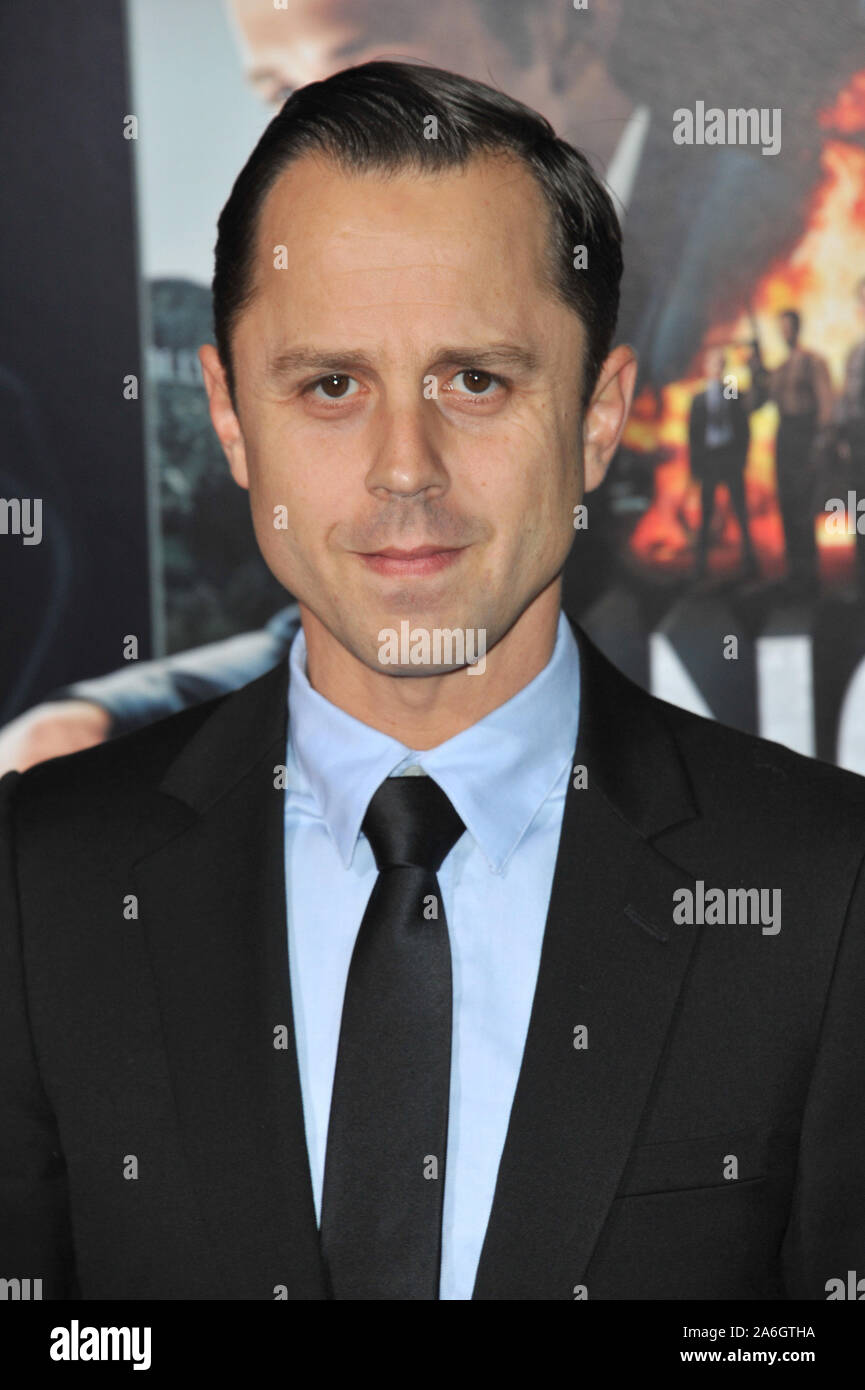 LOS ANGELES, CA. 07 janvier 2013 : Giovanni Ribisi lors de la première mondiale de son film "Gangster Squad" au Grauman's Chinese Theatre, à Hollywood. © 2013 Paul Smith / Featureflash Banque D'Images