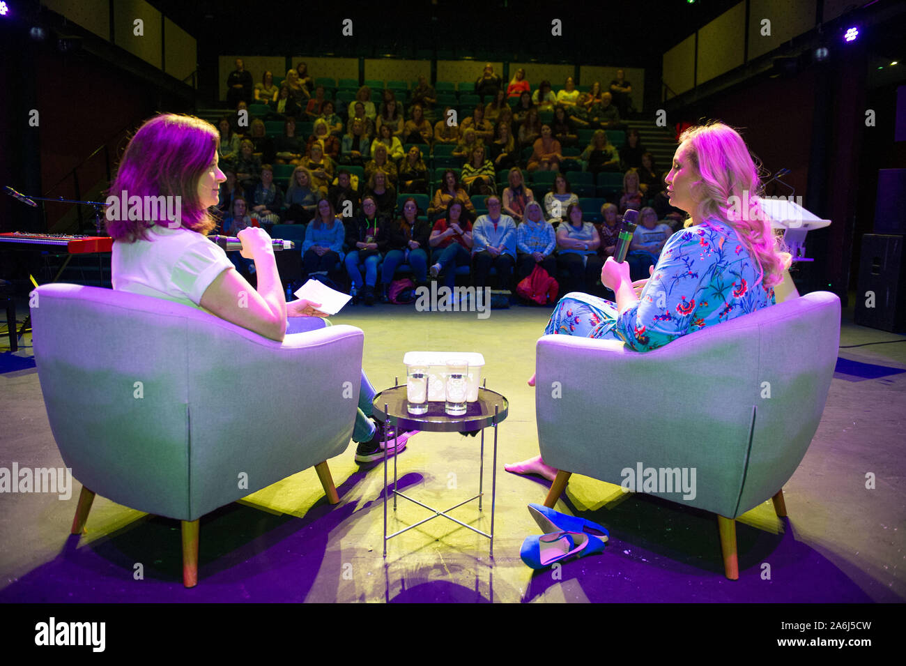 Glasgow, Royaume-Uni. 26 octobre 2019. Sur la photo : Josie Gibson, qui s'exprimait à corps vivre confiance 2019 Glasgow Prestwick dans le théâtre. Crédit : Colin D Fisher/CDFIMAGES.COM Banque D'Images