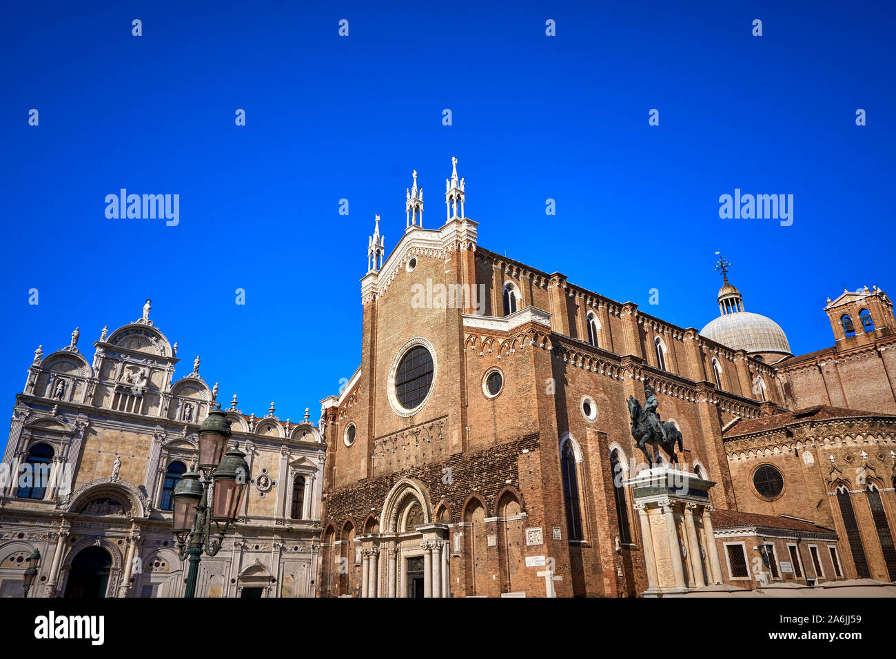 Basilica dei Santi Giovanni e Paolo de Venise Italie Banque D'Images