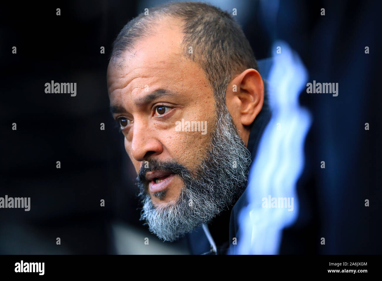 Wolverhampton Wanderers manager Nuno Espirito Santo en avant de la Premier League match à St James Park, Newcastle. Banque D'Images