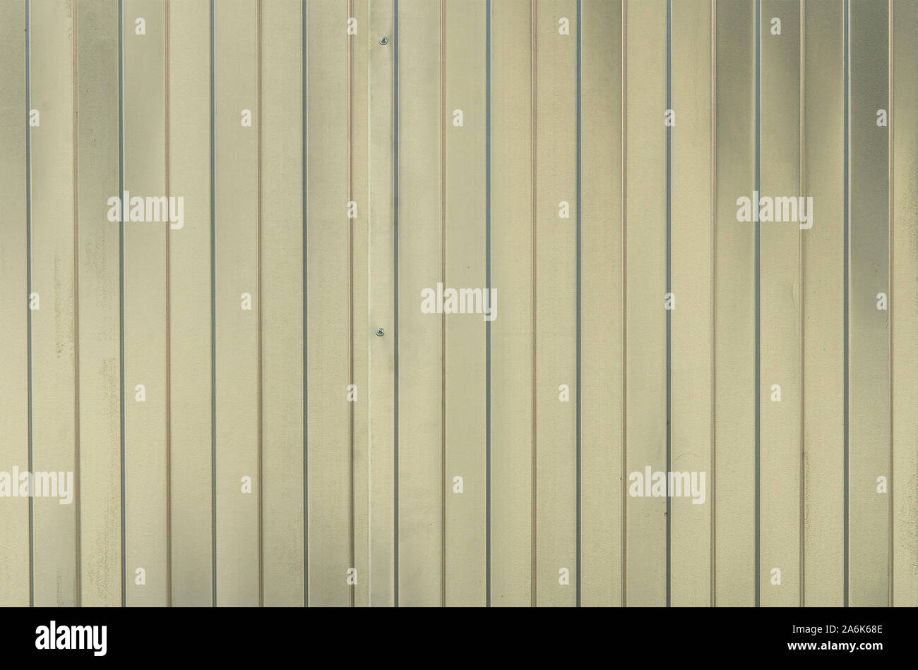La texture de Metall carton ondulé. Clôture de l'ondulé Banque D'Images