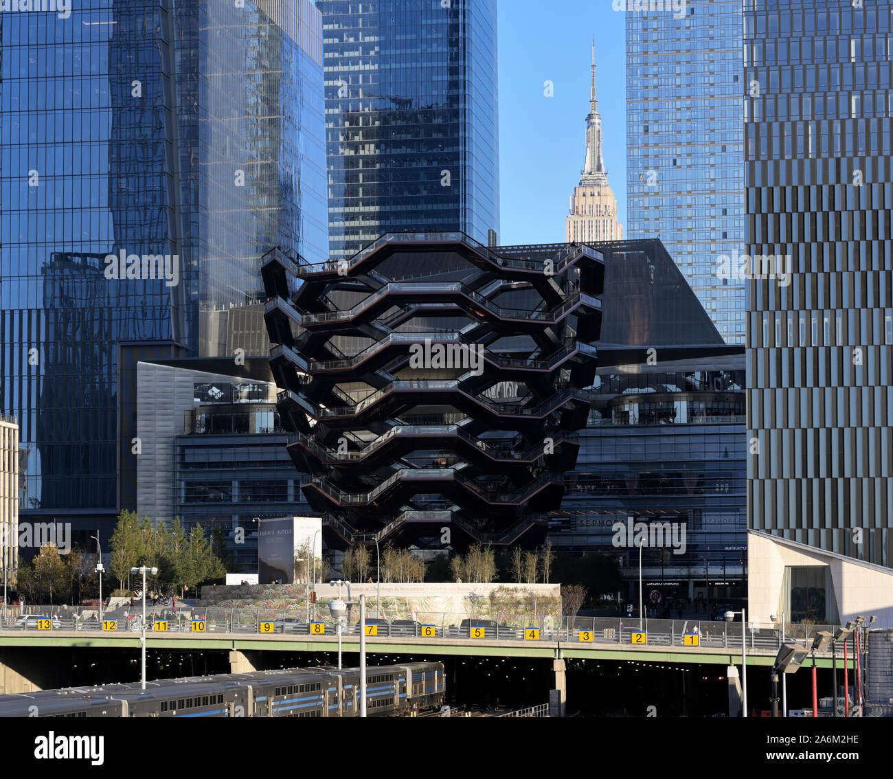 Le navire, Hudson Yards, New York City, NY Banque D'Images