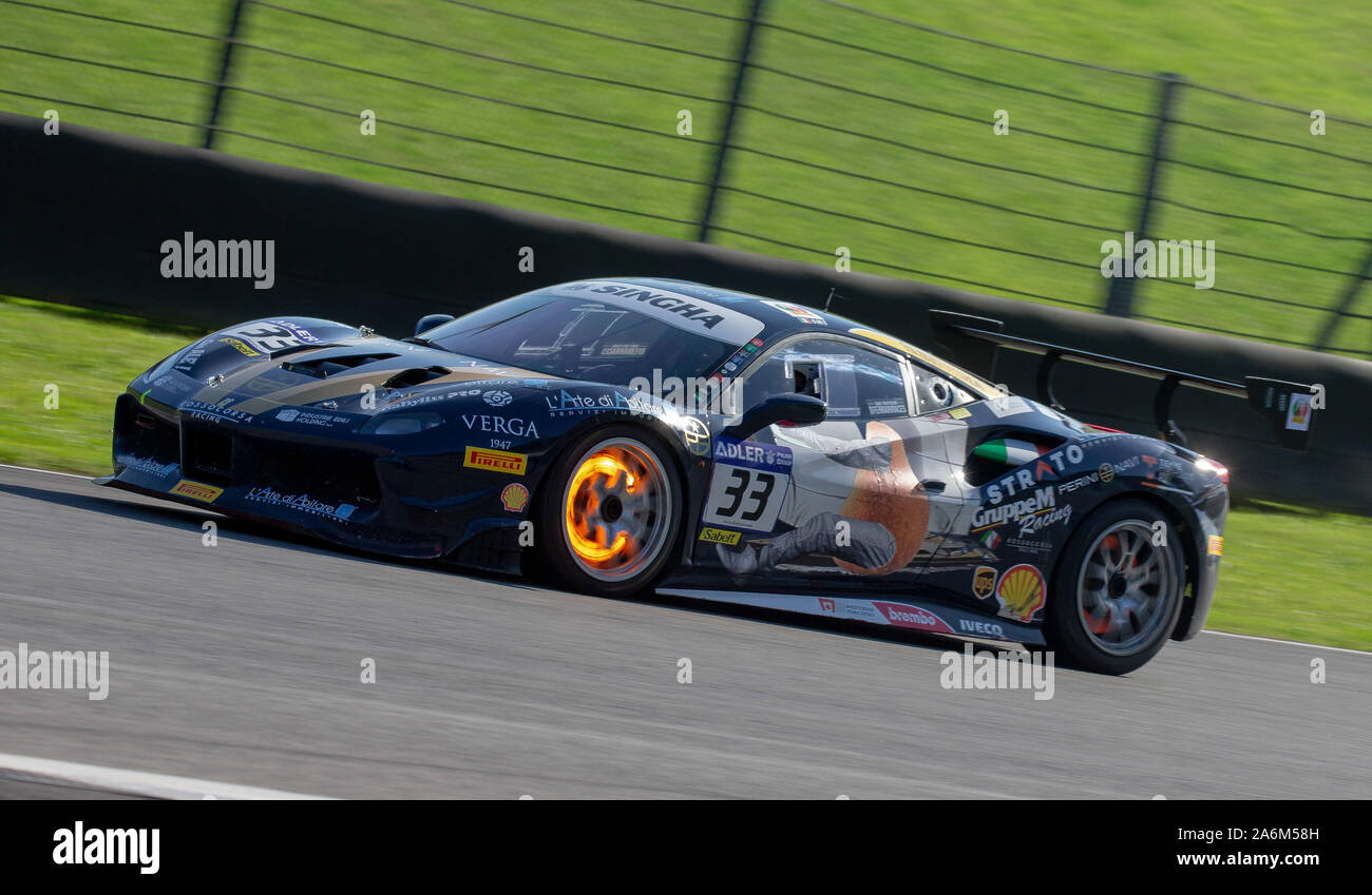 Mugello, en Italie. Oct 27, 2019 Ferrari Challenge trofeo. pirelliduring - World Finals 2019 Mugello, Ferrari Challenge Cup à Mugello, Italie, le 27 octobre 2019 - LPS/Stefano Trombetta Crédit : Stefano Trombetta/fil LPS/ZUMA/Alamy Live News Banque D'Images