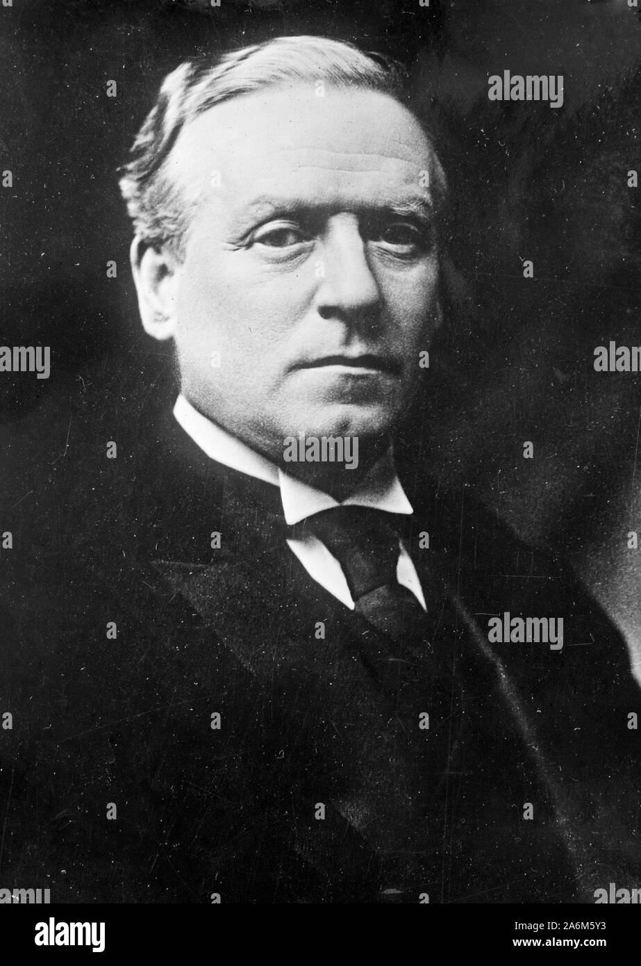 H.H. Asquith, Premier Ministre Libéral Asquith, Premier Ministre du Royaume-Uni de 1908 à 1916. Banque D'Images