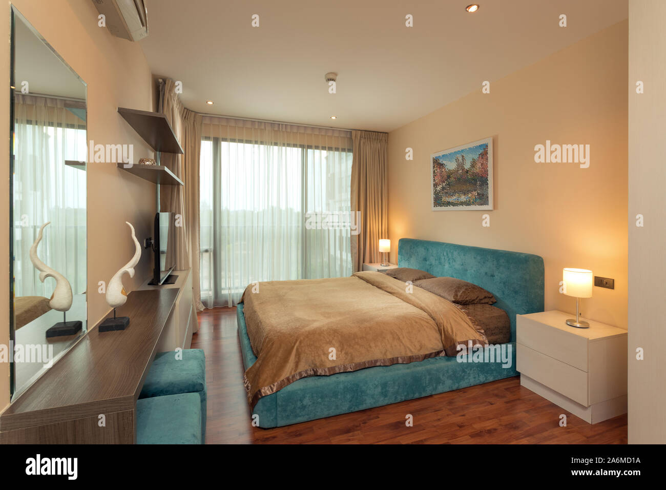 chambre à coucher Banque D'Images