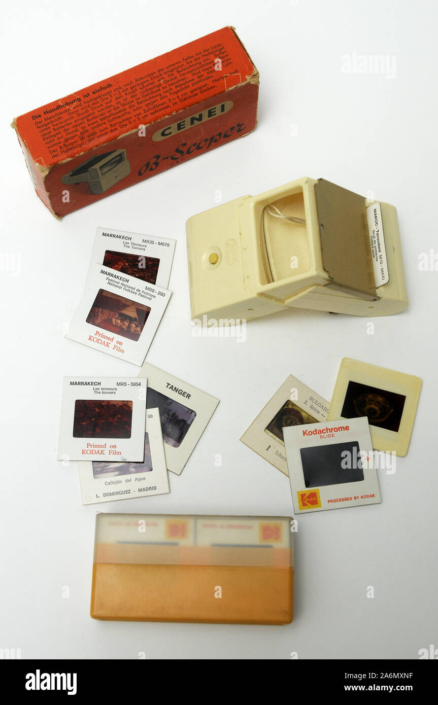 Vintage, milieu du siècle, visionneuse de diapositives « Scoper H3 », par Cenei, Allemagne de l'Ouest, années 1970 - Canada