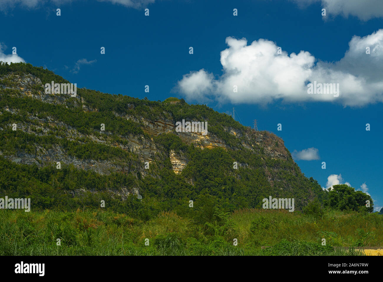 Vu Utuado-Arecibo Banque D'Images