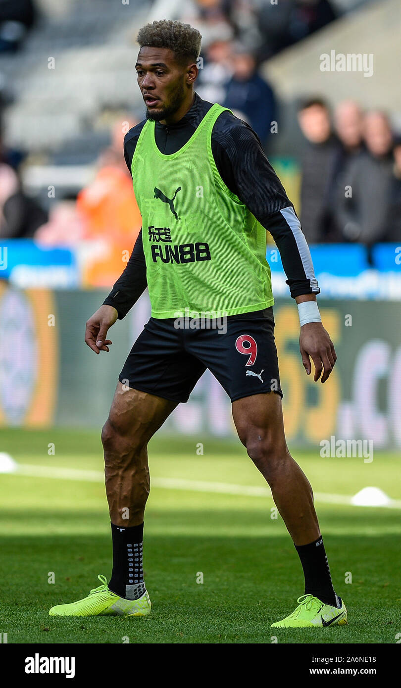 27 octobre 2019, St James's Park, Newcastle, Angleterre, Premier League, Newcastle United v Wolverhampton Wanderers : Joelinton de Newcastle United Credit : Iam brûler/News Images Banque D'Images
