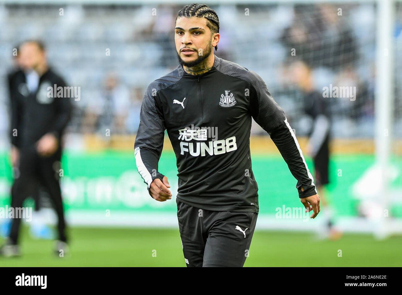 27 octobre 2019, St James's Park, Newcastle, Angleterre, Premier League, Newcastle United v Wolverhampton Wanderers : DeAndre Yedlin de Newcastle United Credit : Iam brûler/News Images Banque D'Images