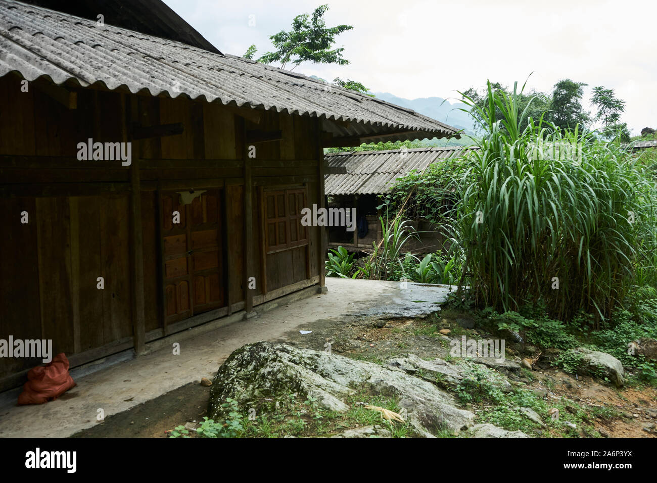 Village vietnamien Banque D'Images