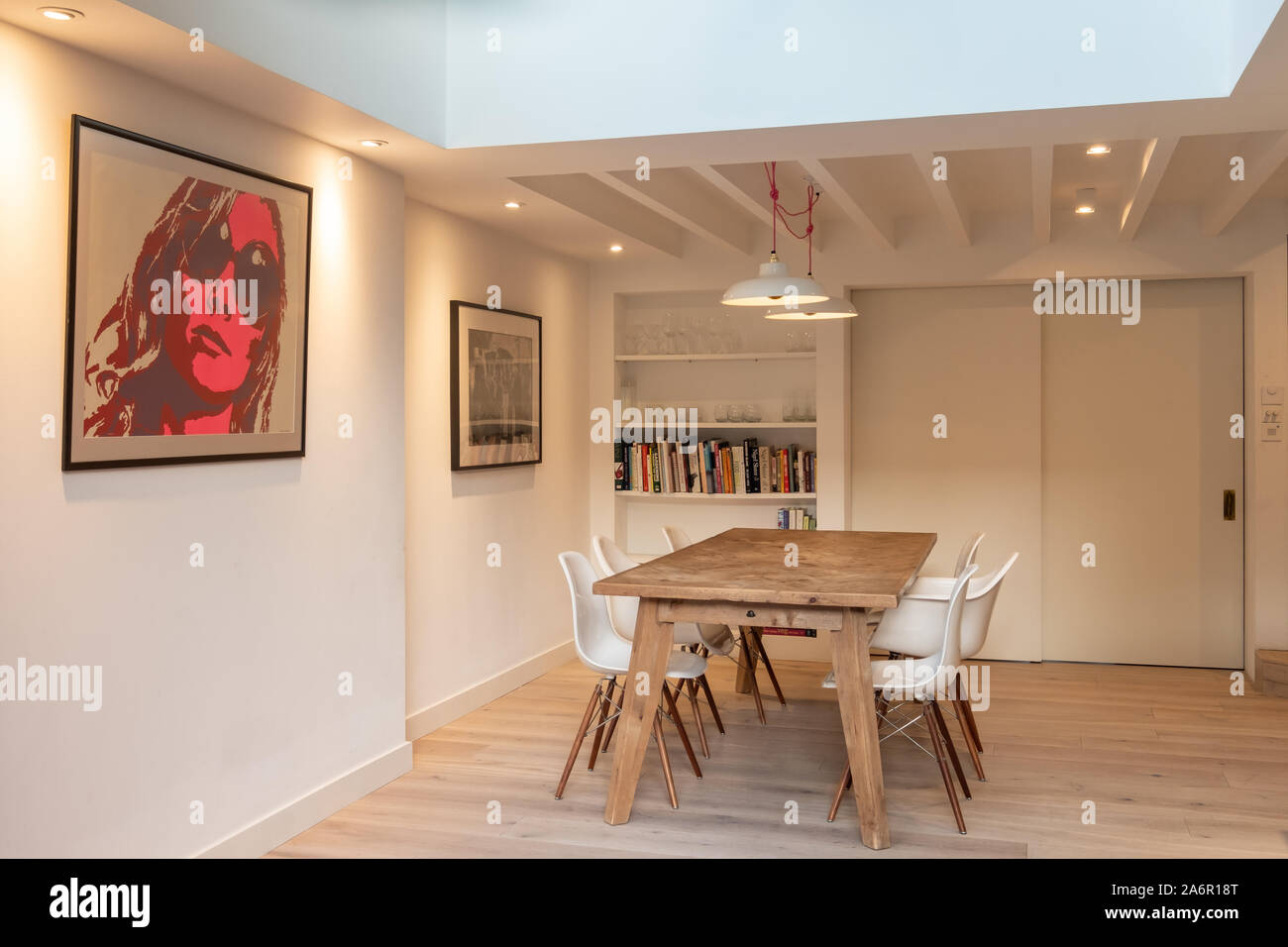 Rénovation et extension d'une maison à Clapham par Prewett Bizley Architectes Banque D'Images