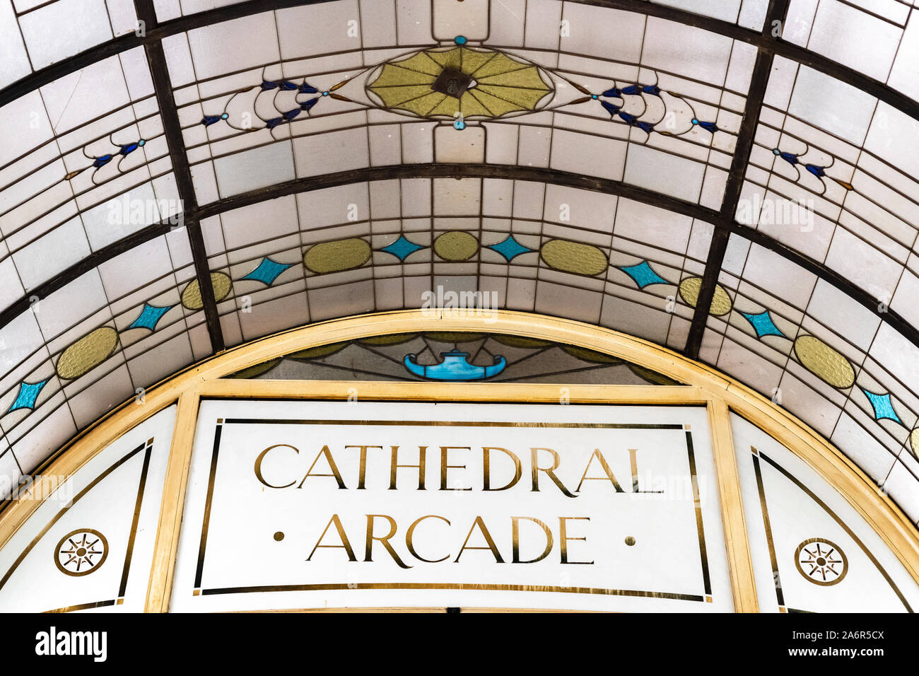 La Cathédrale de Melbourne et d'arcade. Banque D'Images