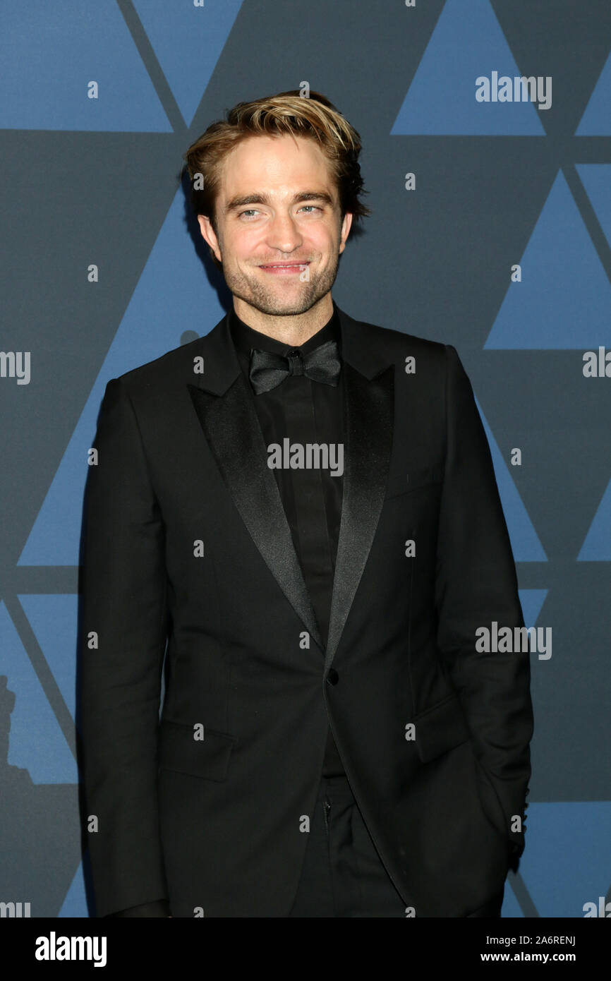 Le 27 octobre 2019, Los Angeles, CA, USA : LOS ANGELES - OCT 27 : Robert Pattinson à la 11e édition annuelle des Prix des Gouverneurs au Kodak Theater Le 27 octobre 2019 à Los Angeles, CA (crédit Image : © Kay Blake/Zuma sur le fil) Banque D'Images