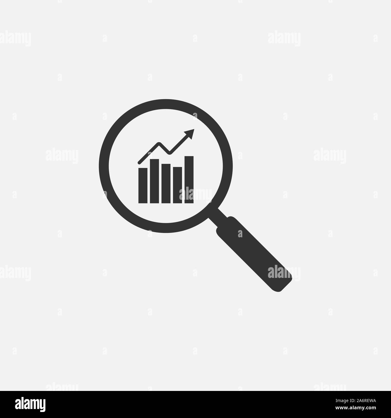 L'icône de recherche, seo. Vector illustration design plat, Illustration de Vecteur