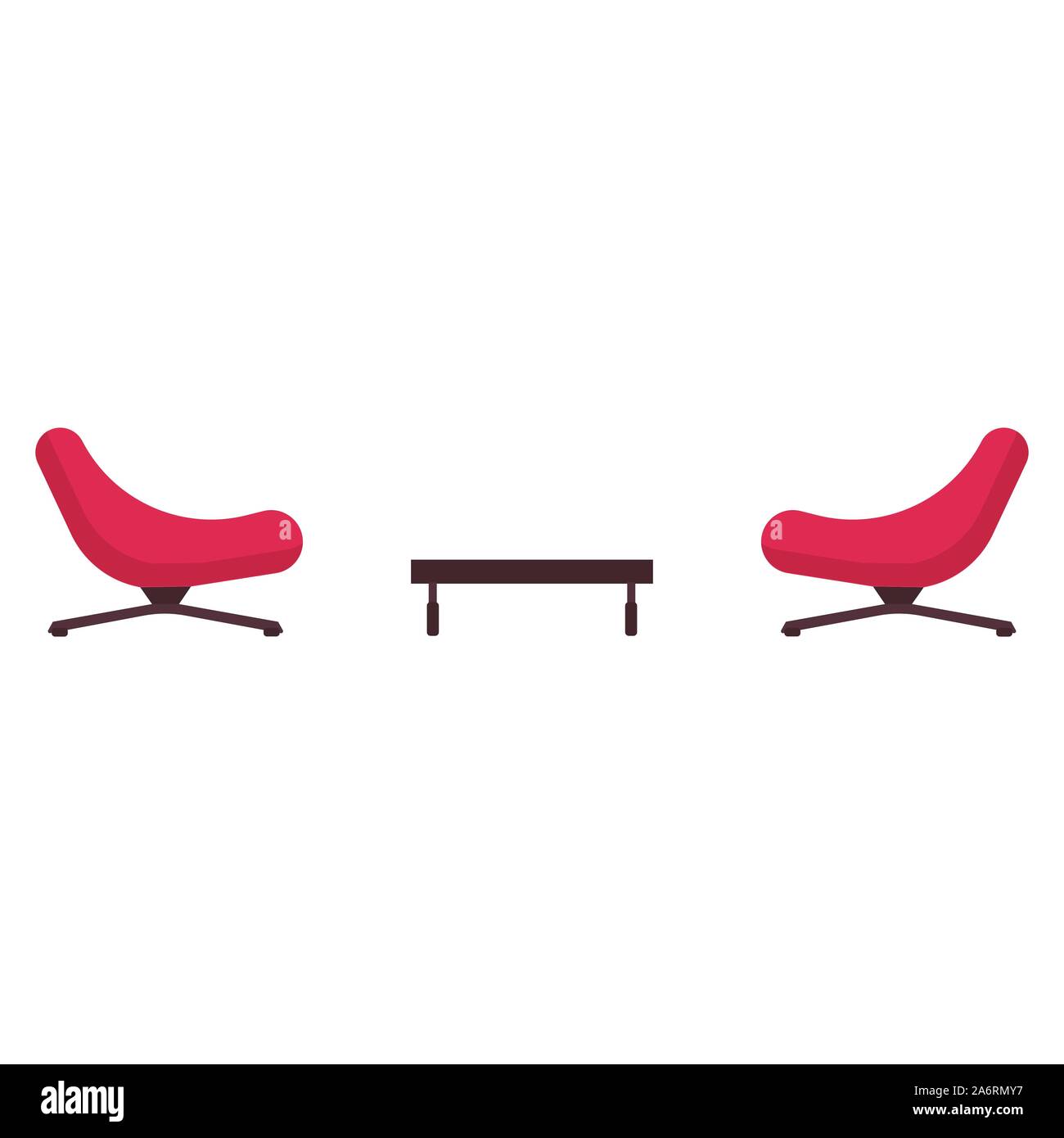 Cafe table vecteur icône vue côté télévision illustration. Cartoon Restaurant dîner alimentaires meubles d'extérieur. Intérieur ville set bistro Illustration de Vecteur