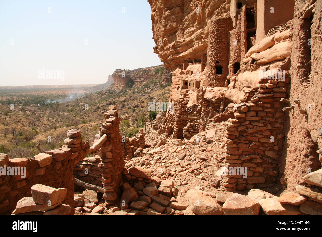 Pays Dogon, Bandiagara, village de Banani Amou Banque D'Images