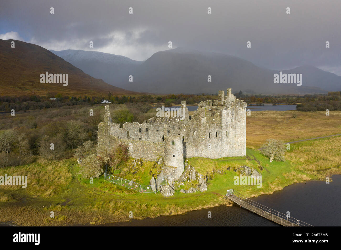 Le château de Kilchurn Dalmally, Argyll et Bute dans l'ouest de l'Ecosse Banque D'Images