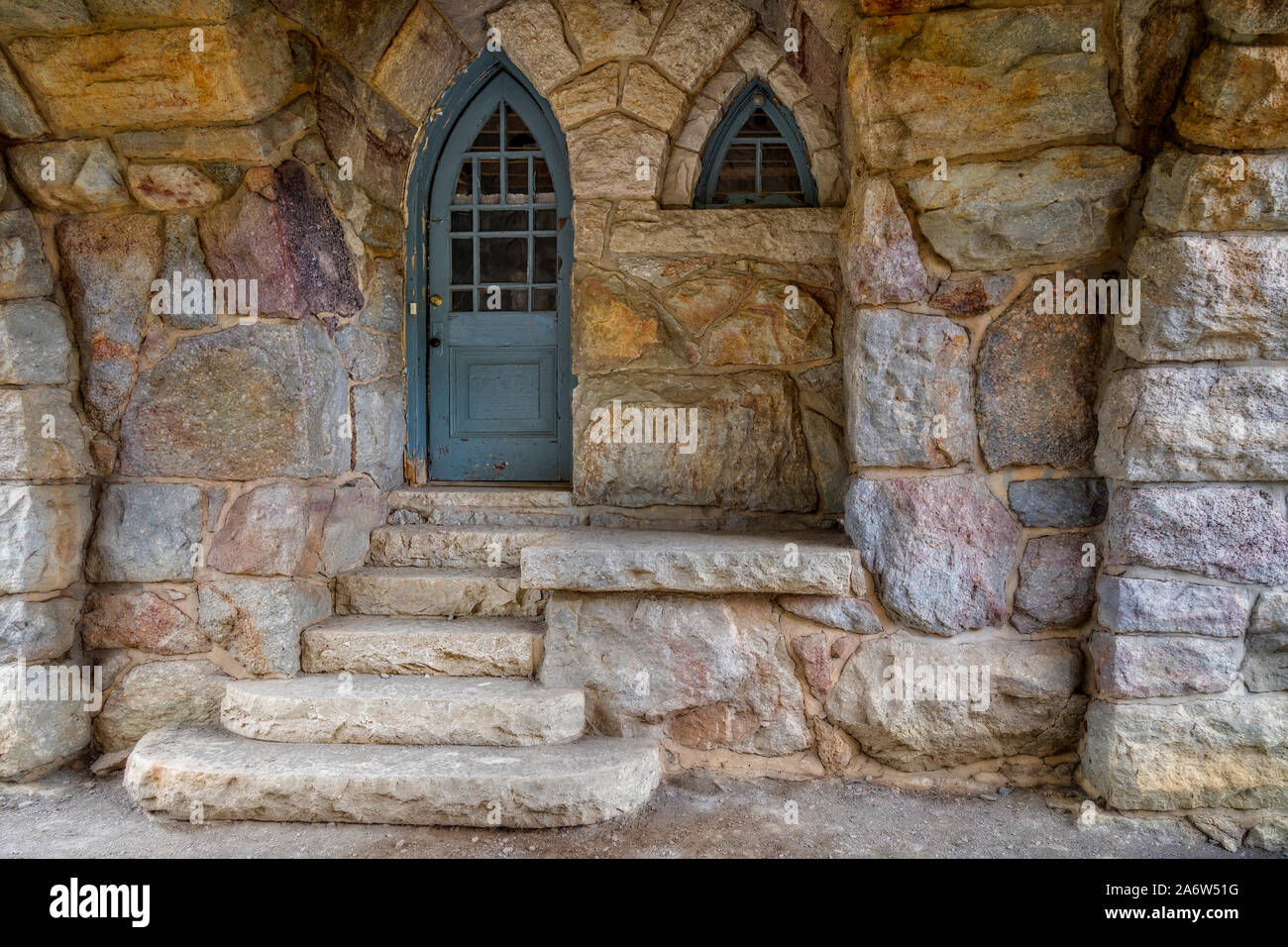 Préserver Mohonk Gatehouse NY Banque D'Images