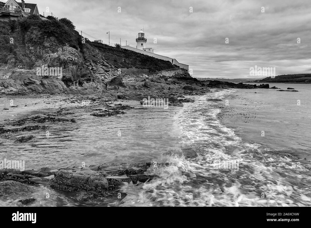 Phare de Youghal, comté de Cork, Irlande Banque D'Images