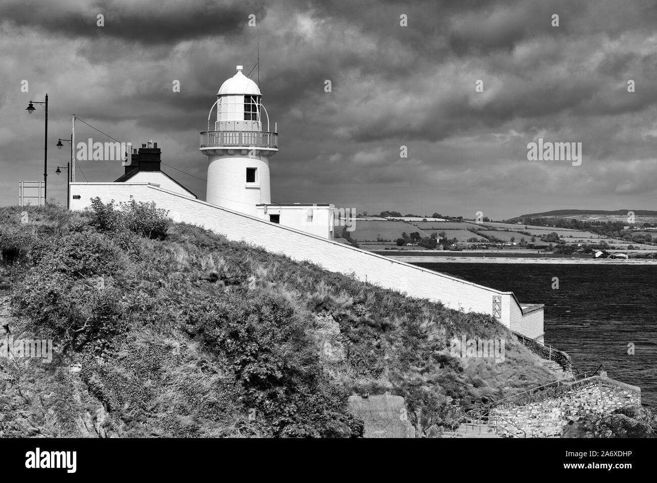 Phare de Youghal, comté de Cork, Irlande Banque D'Images