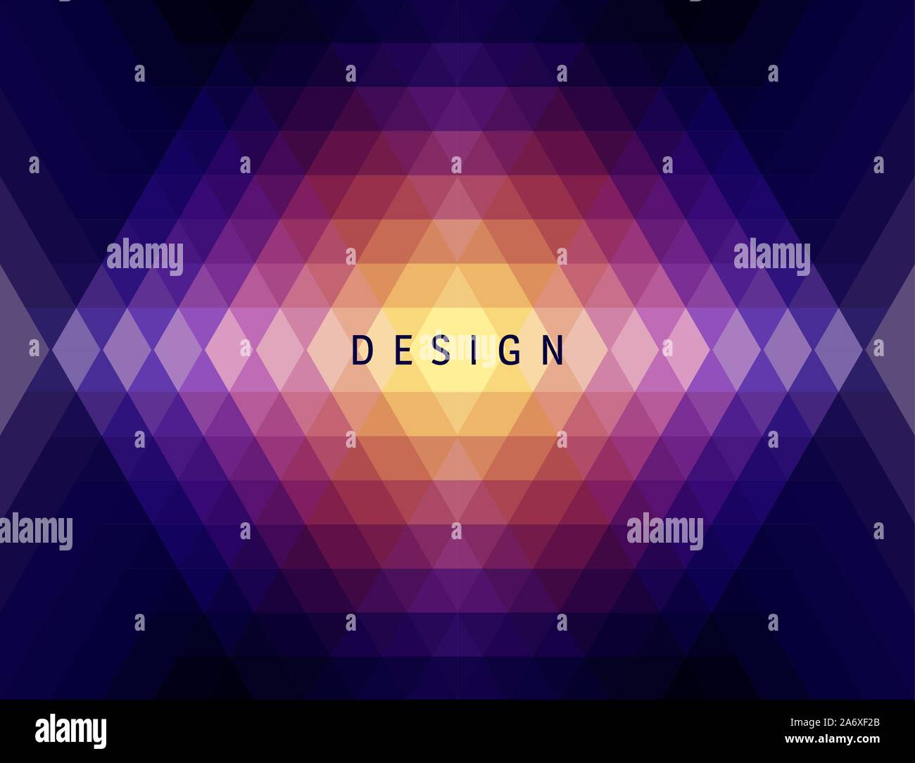 Résumé Contexte géométrique. Modèle Polygonal avec triangles de couleur. Illustration 3D de vecteur pour la publicité, le marketing et la présentation. Illustration de Vecteur