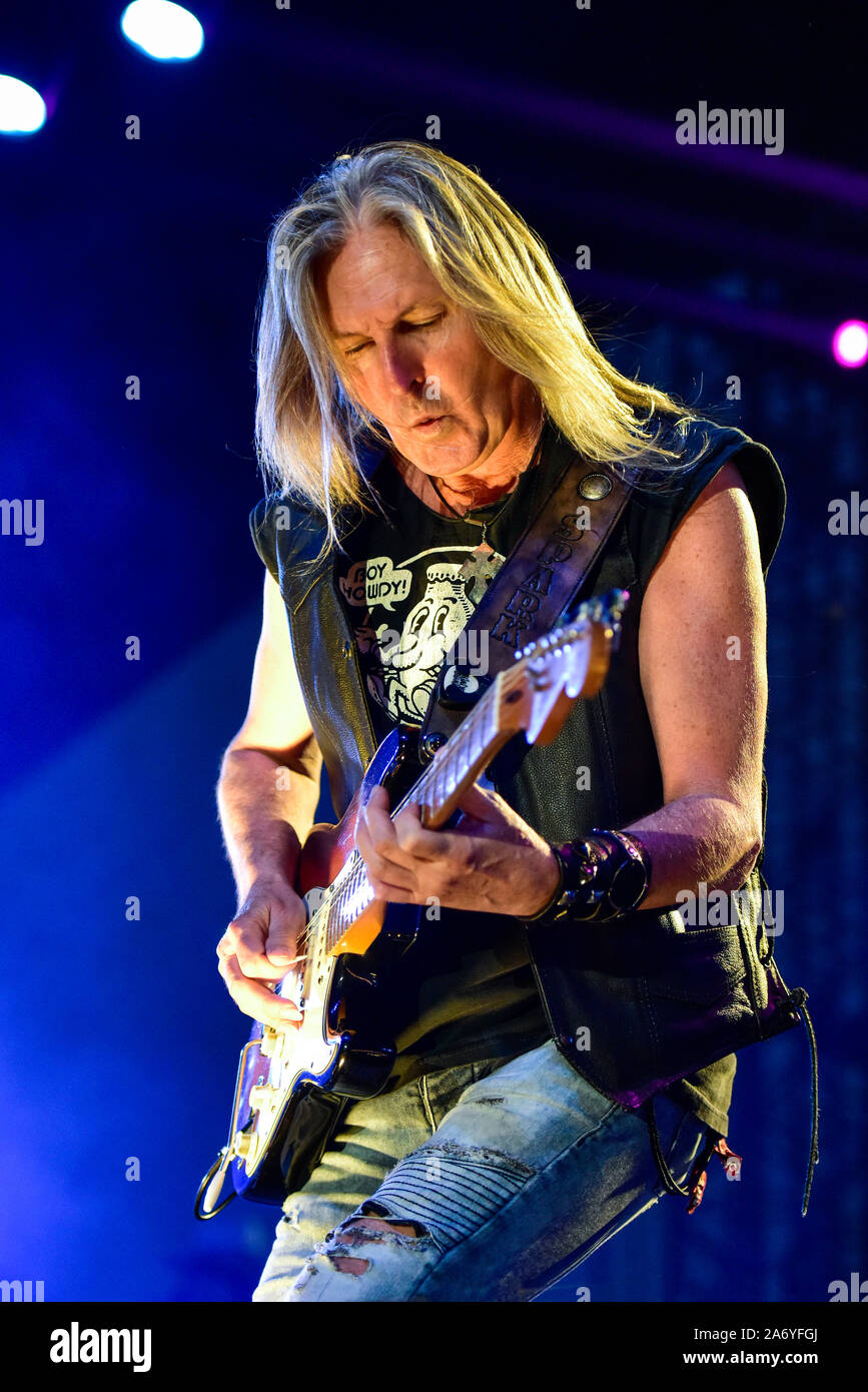 Indio, en Californie, le 27 avril 2019, Lynyrd Skynyrd performing on stage jour 3 de l'Stage Coach Festival de musique country. Banque D'Images