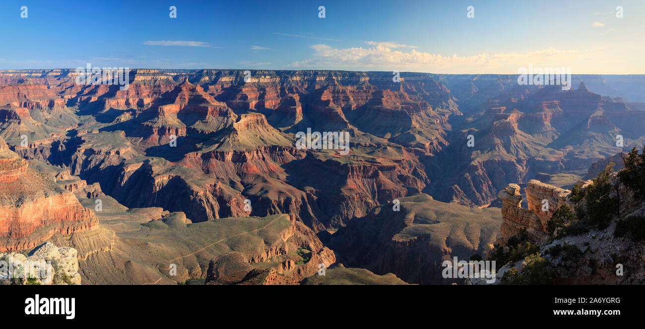 Aux Etats-Unis, l'Arizona, le Parc National du Grand Canyon (South Rim), point Yaki Banque D'Images