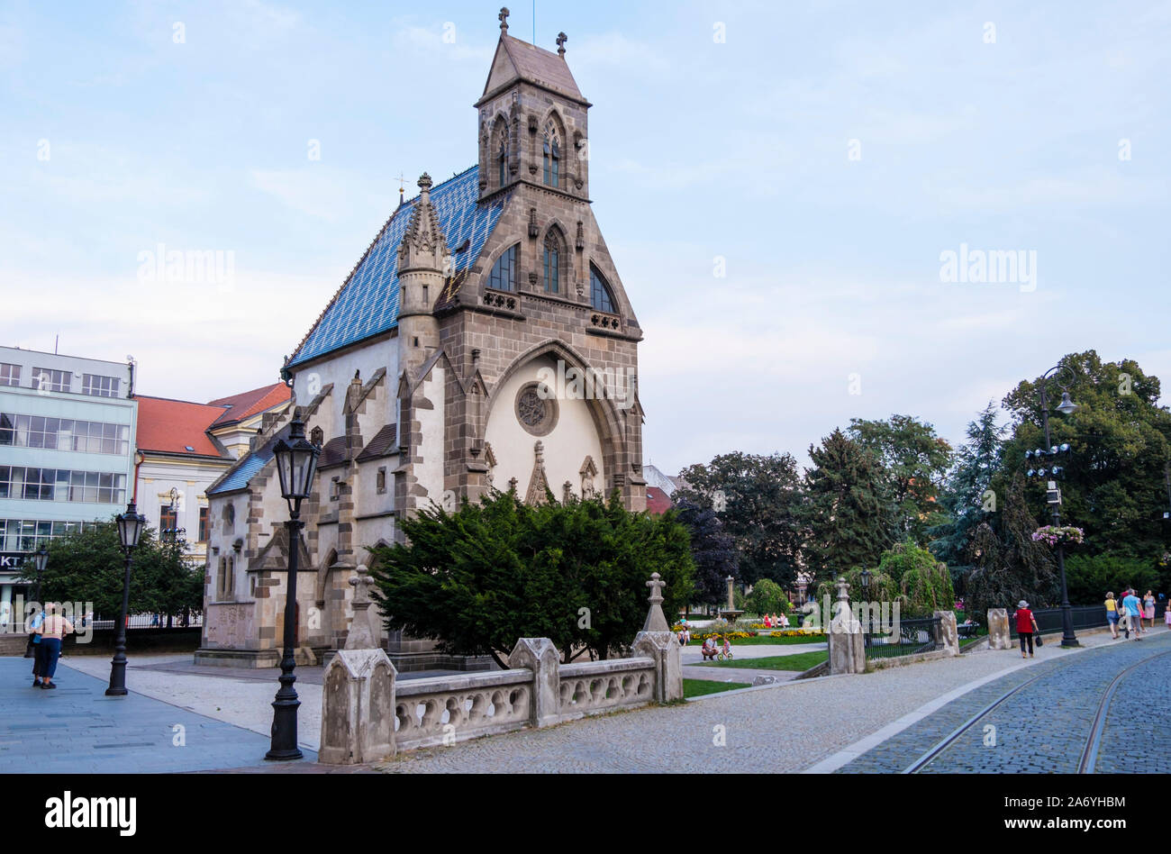 Kaplnka svateho Michala, St Michael's Chapel, Hlavna, Kosice, Slovaquie Banque D'Images