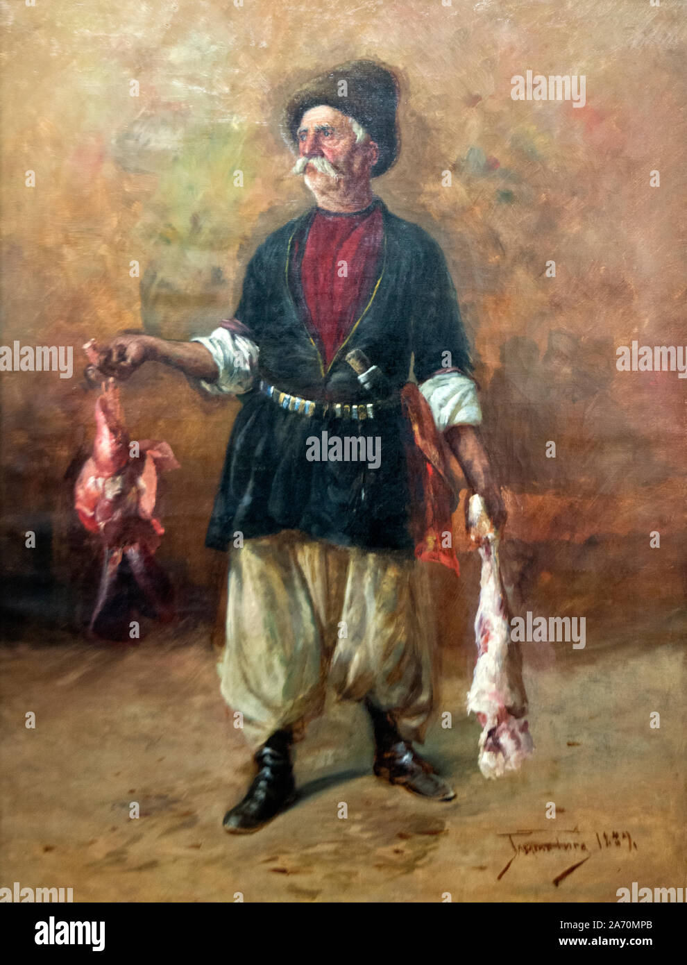 Gigo Gabashvili - Butcher (1889) Banque D'Images