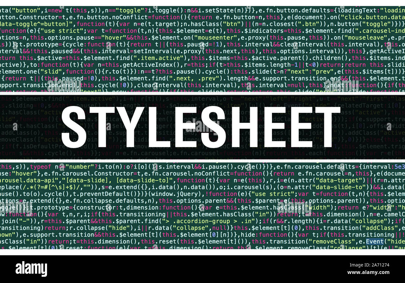 Texte écrit sur la feuille de résumé du code de programmation technologie historique de concepteur de logiciel et l'ordinateur d'un script. Concept de feuille de style de code sur le co Banque D'Images