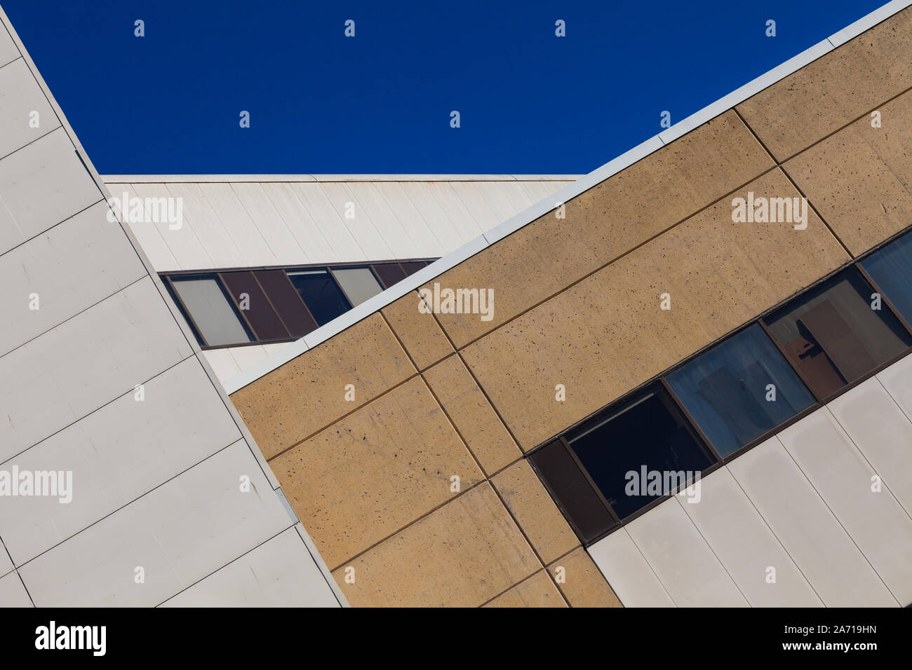 Abstract view d'un bâtiment proche de l'Hôpital général de Vancouver en Colombie-Britannique Banque D'Images