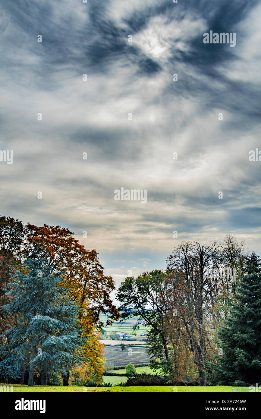 Waddesdon Manor, Buckinghamshire, Angleterre. Banque D'Images