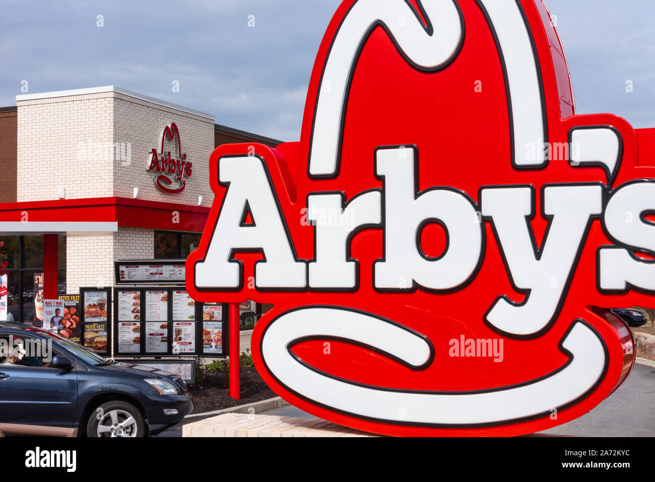 Arby's restaurant dans la région métropolitaine d'Atlanta, Géorgie. (USA) Banque D'Images