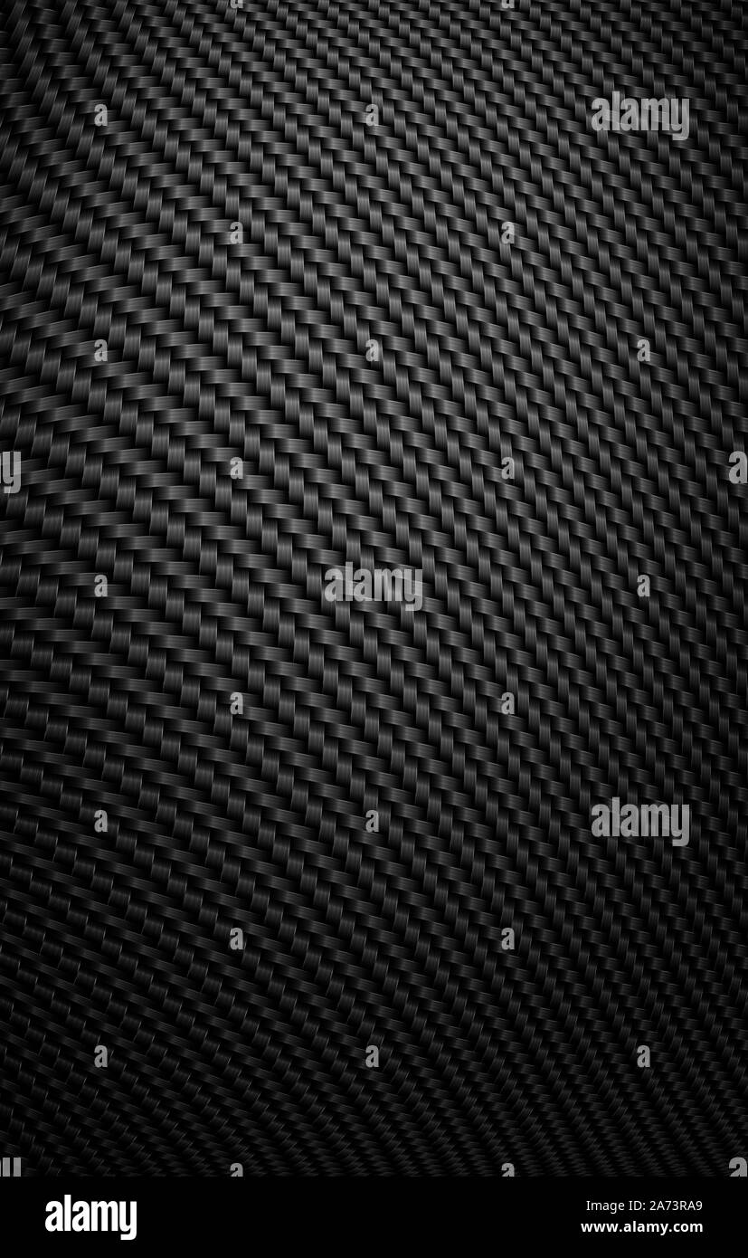 Texture fibre de carbone réaliste pour le fond Banque D'Images