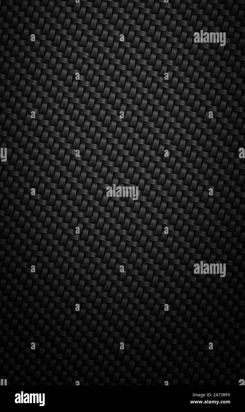Texture fibre de carbone réaliste pour le fond Banque D'Images