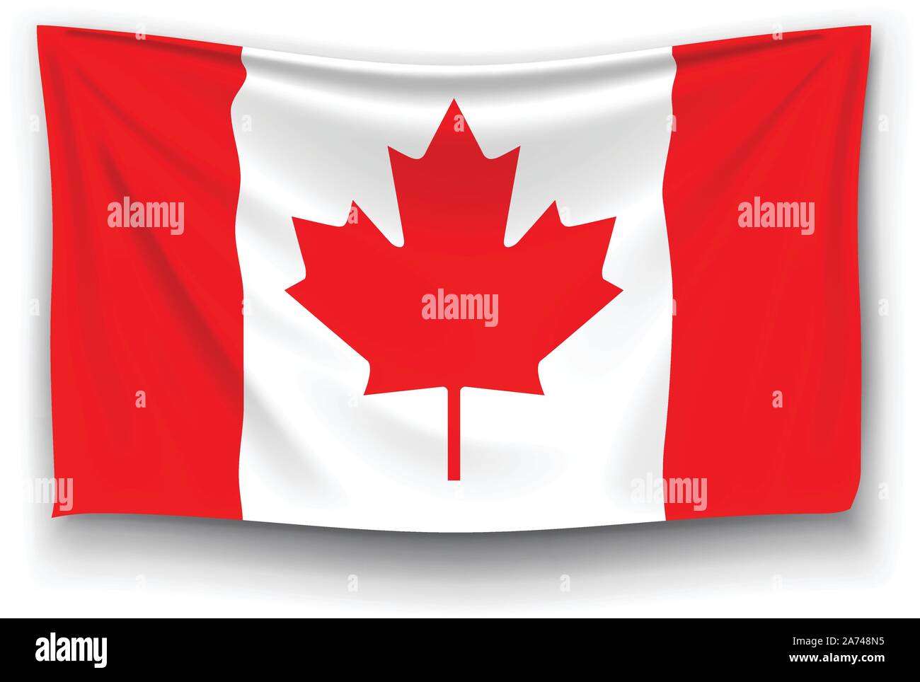 drapeau du canada Illustration de Vecteur