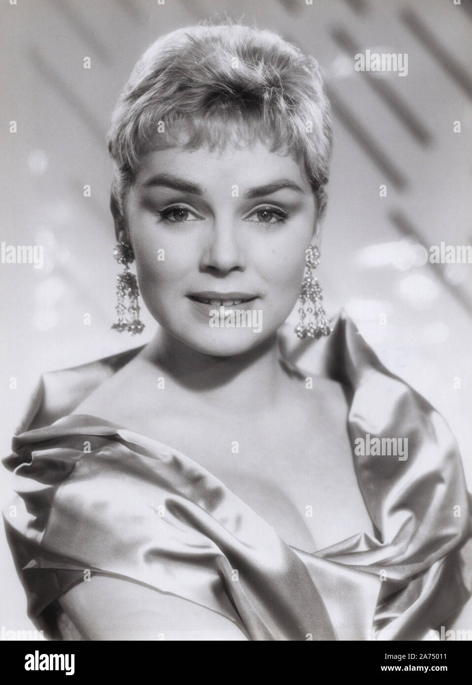 Susanne Cramer, deutsche Schauspielerin 1950er Jahre, Deutschland. L'actrice allemande Susanne Cramer, l'Allemagne des années 1950. Banque D'Images